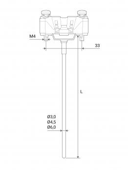 Вимірювальна вставка ВТ-1 - schema