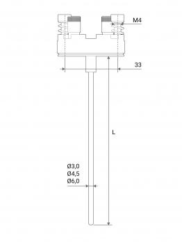 Вимірювальня вставка ВТ-2 - schema